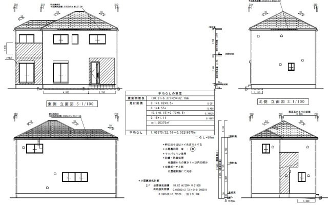 高松市上天神町新築戸建の完成予想図