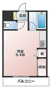 フェリス・Nの間取り