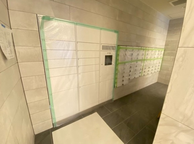 【その他共用部分】 | エスリード南森町ラグシス | 宅配ボックスです