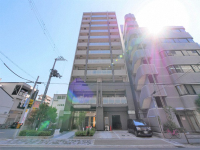 【外観】 | エスリード南森町ラグシス | きれいな外観です