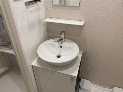 【洗面所】 | エスリード南森町ラグシス | コンパクトで使いやすい洗面所