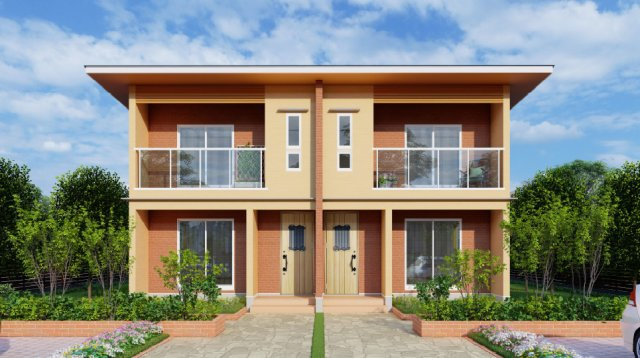 グランポタジェBの外観パース