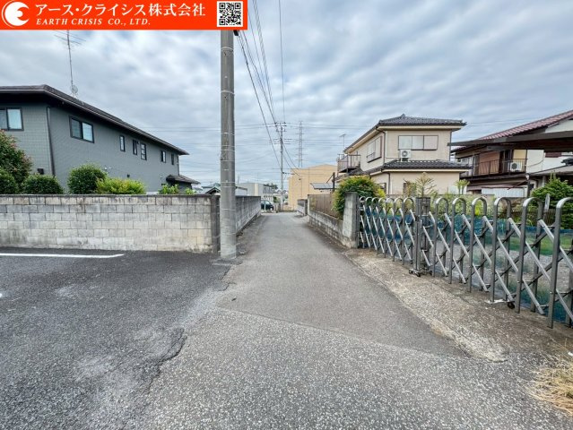 【前面道路含む現地写真】 | 野田市上花輪5期 | ご家族に合った間取りで、夢のマイホームを建築できます。整形地なので敷地全体を有効活用することができます。