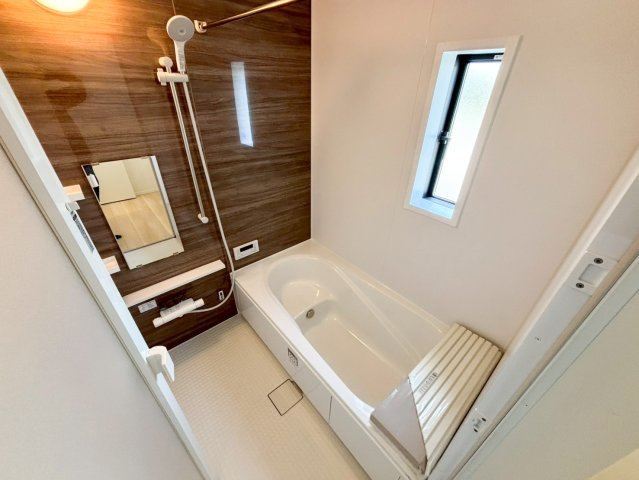 三郷市　彦成1丁目　新築戸建　全1棟の浴室|施工例です