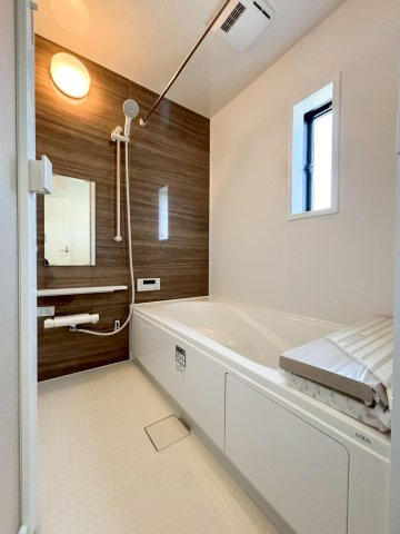 三郷市　彦成1丁目　新築戸建　全1棟の浴室|施工例です