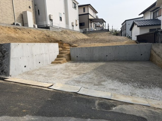 【前面道路含む現地写真】 | 寝屋川市国松町P3　売地(条件付き)