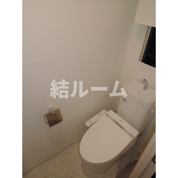 北区神谷１丁目の賃貸マンションのトイレ