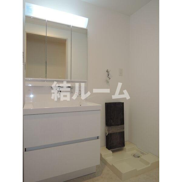 北区神谷１丁目の賃貸マンションの洗面所