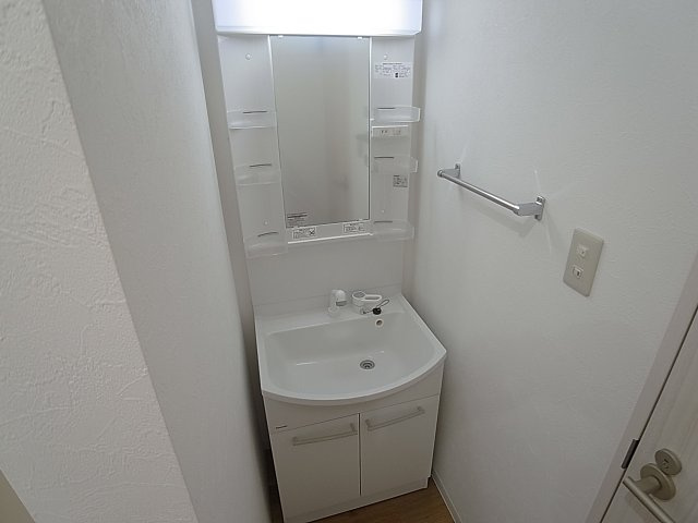 クローバーⅡの洗面所|入れ替え済のシャンプードレッサー