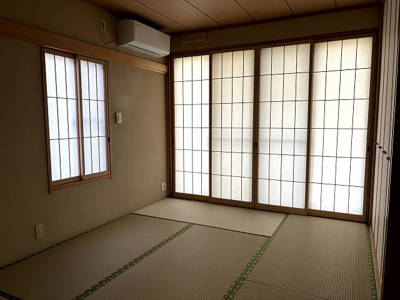 【収納】 | 諏訪市中洲 中古住宅⑰ | 1階 和室6帖 収納