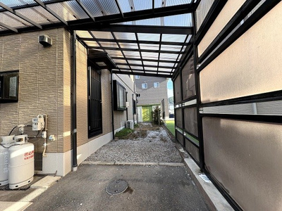 【外観】 | 諏訪市中洲 中古住宅⑰ | 外 西側