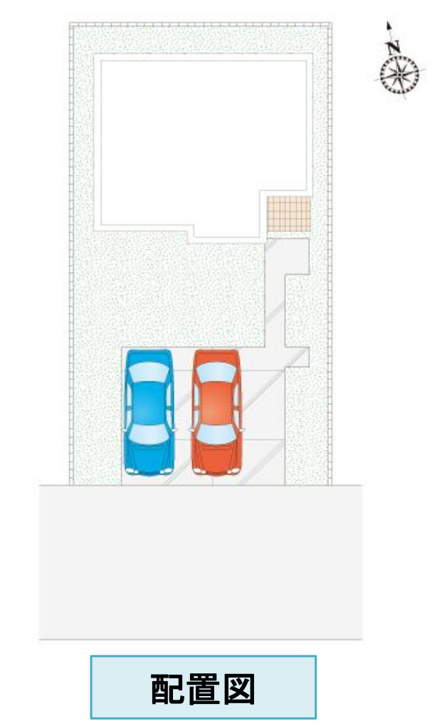 太田市由良町の区画図