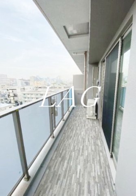 【バルコニー】 | メゾンドアーク南大井 | バルコニーです。