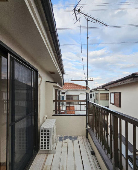 中古／ふじみ野市桜ケ丘3丁目のバルコニー|広々としたバルコニーです