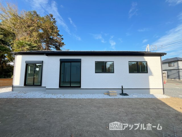 深谷市針ヶ谷　平屋新築戸建　全4区画　の区画図|土地１３１坪！並列駐車４台以上可能！