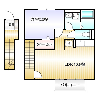 【間取り】 | プリムールコート