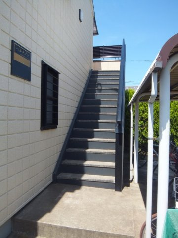 ベルメゾンのエントランス