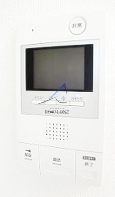 リヴシティ堀切菖蒲園のセキュリティ|モニター付きインターホンです。