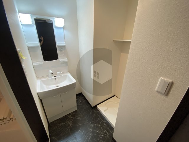 ラージヒル長瀬WESTの洗面所