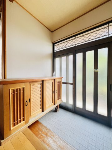 高崎市神戸町の玄関|着脱もスムーズにできる玄関♪