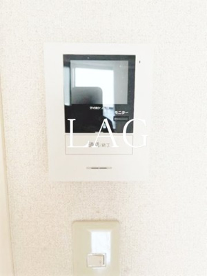 【セキュリティ】 | レーベンハイム | モニター付きインターフォンです。