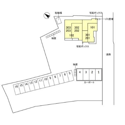 【区画図】 | ARANCE御宝町