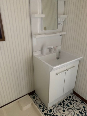 【洗面所】 | 風渡野戸建貸家