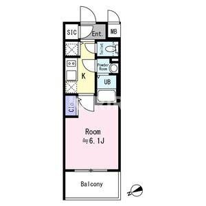 エスリード大阪平野プライムの間取り