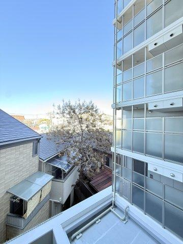 エスリード大阪平野プライムのバルコニー