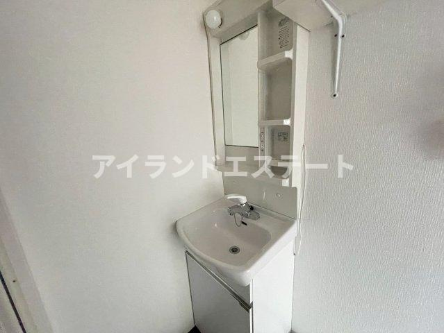 メゾン薗田　シャワールーム　独立洗面台　陽当たり良好の独立洗面台