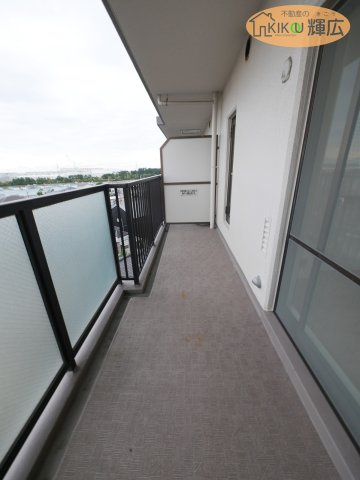 【バルコニー】 | ライオンズマンション明石二見　6階