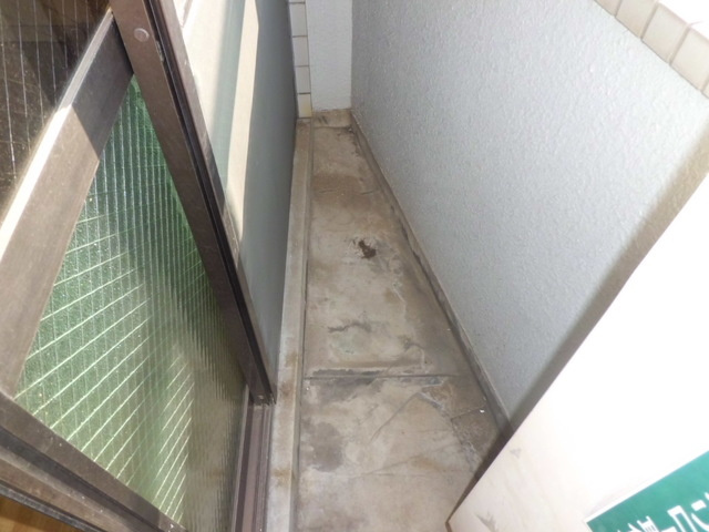 ジュネス六甲道のバルコニー
