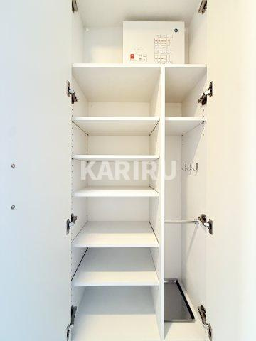 エスリード大阪平野プライムの玄関