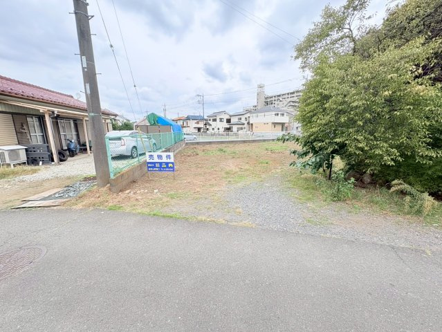 狭山市鵜ノ木　建築条件なし売地　「入間市駅」徒歩15分　敷地140坪　【入間川小学区】の外観