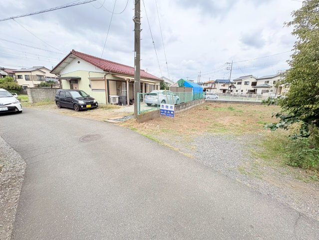 狭山市鵜ノ木　建築条件なし売地　「入間市駅」徒歩15分　敷地140坪　【入間川小学区】の外観