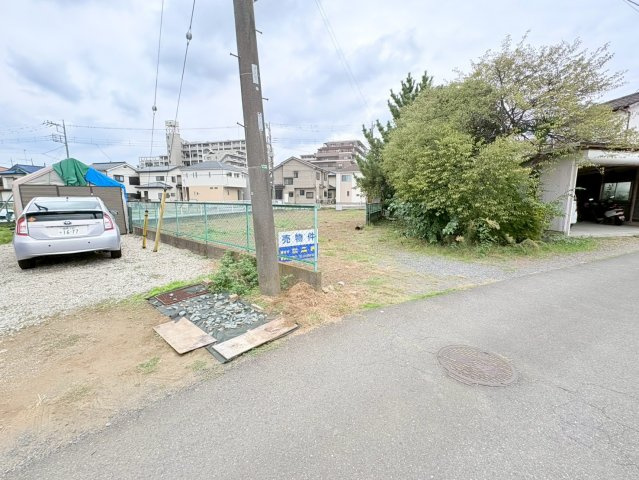 狭山市鵜ノ木　建築条件なし売地　「入間市駅」徒歩15分　敷地140坪　【入間川小学区】の外観