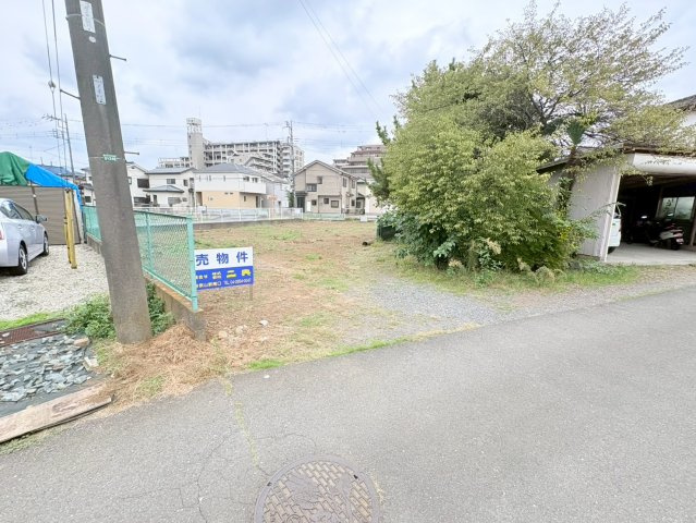 狭山市鵜ノ木　建築条件なし売地　「入間市駅」徒歩15分　敷地140坪　【入間川小学区】の外観