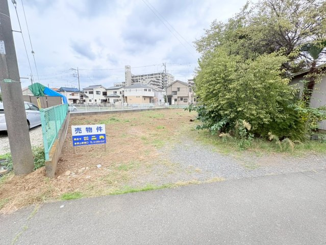 狭山市鵜ノ木　建築条件なし売地　「入間市駅」徒歩15分　敷地140坪　【入間川小学区】の外観