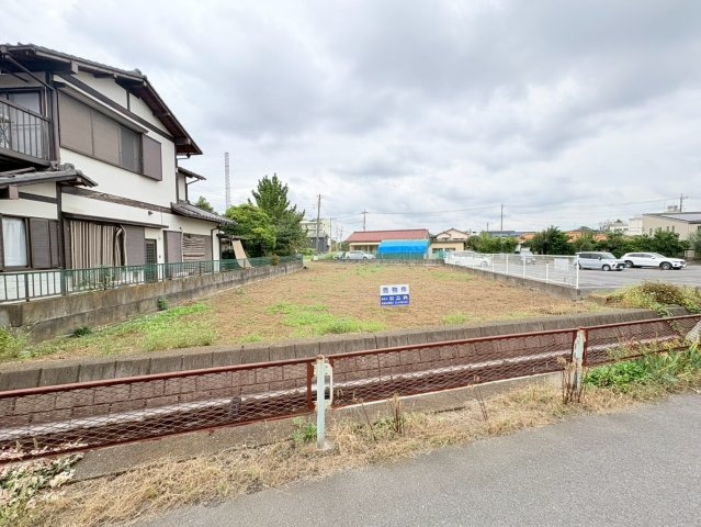 狭山市鵜ノ木　建築条件なし売地　「入間市駅」徒歩15分　敷地140坪　【入間川小学区】の外観