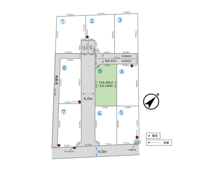 【区画図】鴻巣市松原3丁目