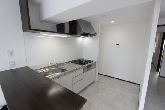 レジデンス光和Ⅱのキッチン|きれいなキッチンです