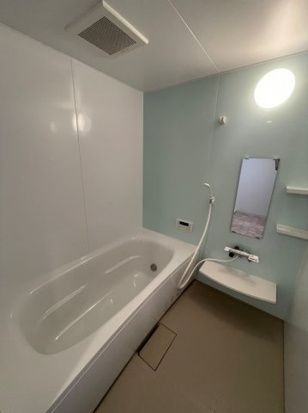 レジデンス光和Ⅱの浴室|日々の疲れを癒すお風呂付です