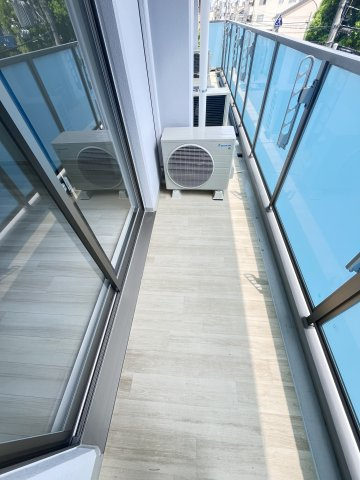 大阪市都島区都島北通２丁目の賃貸マンションのバルコニー