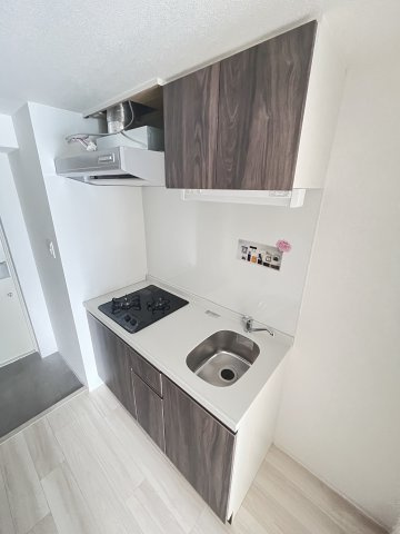 大阪市都島区都島北通２丁目の賃貸マンションのキッチン