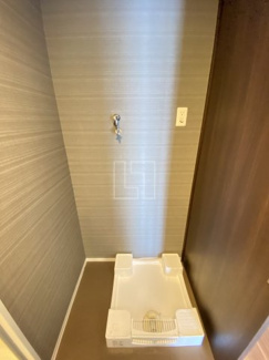 【洗面所】 | シティタワー大阪本町 | シティタワー大阪本町　室内洗濯機置き場