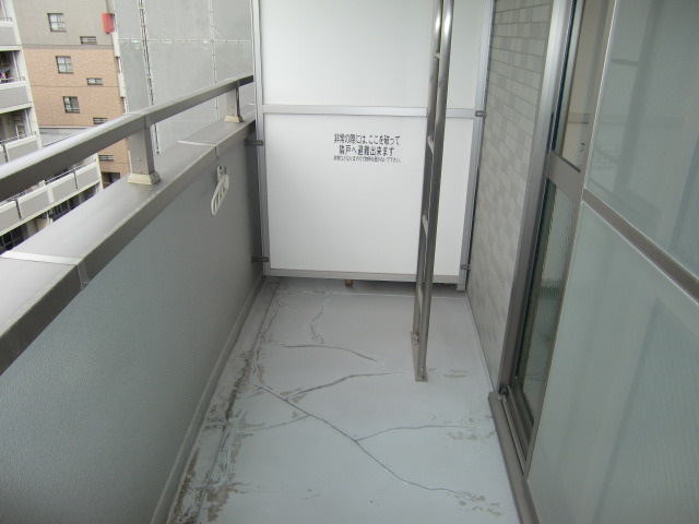 グラーツィア東灘のバルコニー