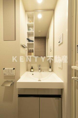 【洗面所】 | プラウドフラット南品川 | ゆったりとスペースのある洗面所