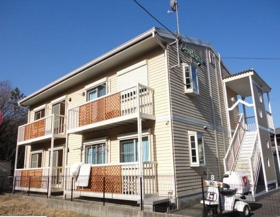 岐阜県多治見市　一棟アパートの外観