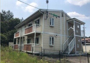 岐阜県多治見市　一棟アパートの外観