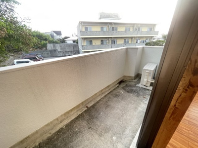 【バルコニー】 | コミュニティハウス嘉数 | J号室　バルコニー♪（2面付き））